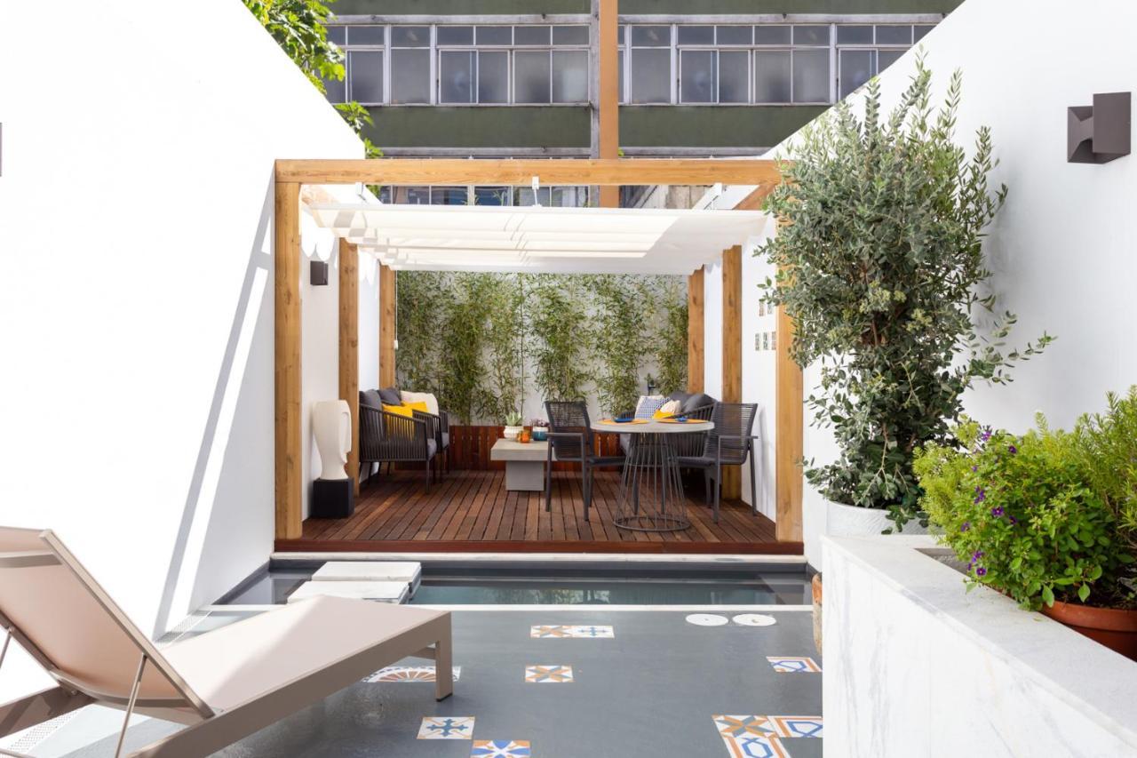 Stupendo- Two Rooms, Patio With Refreshing Pond-Center-Air Conditioning-Free Park Lisboa Εξωτερικό φωτογραφία