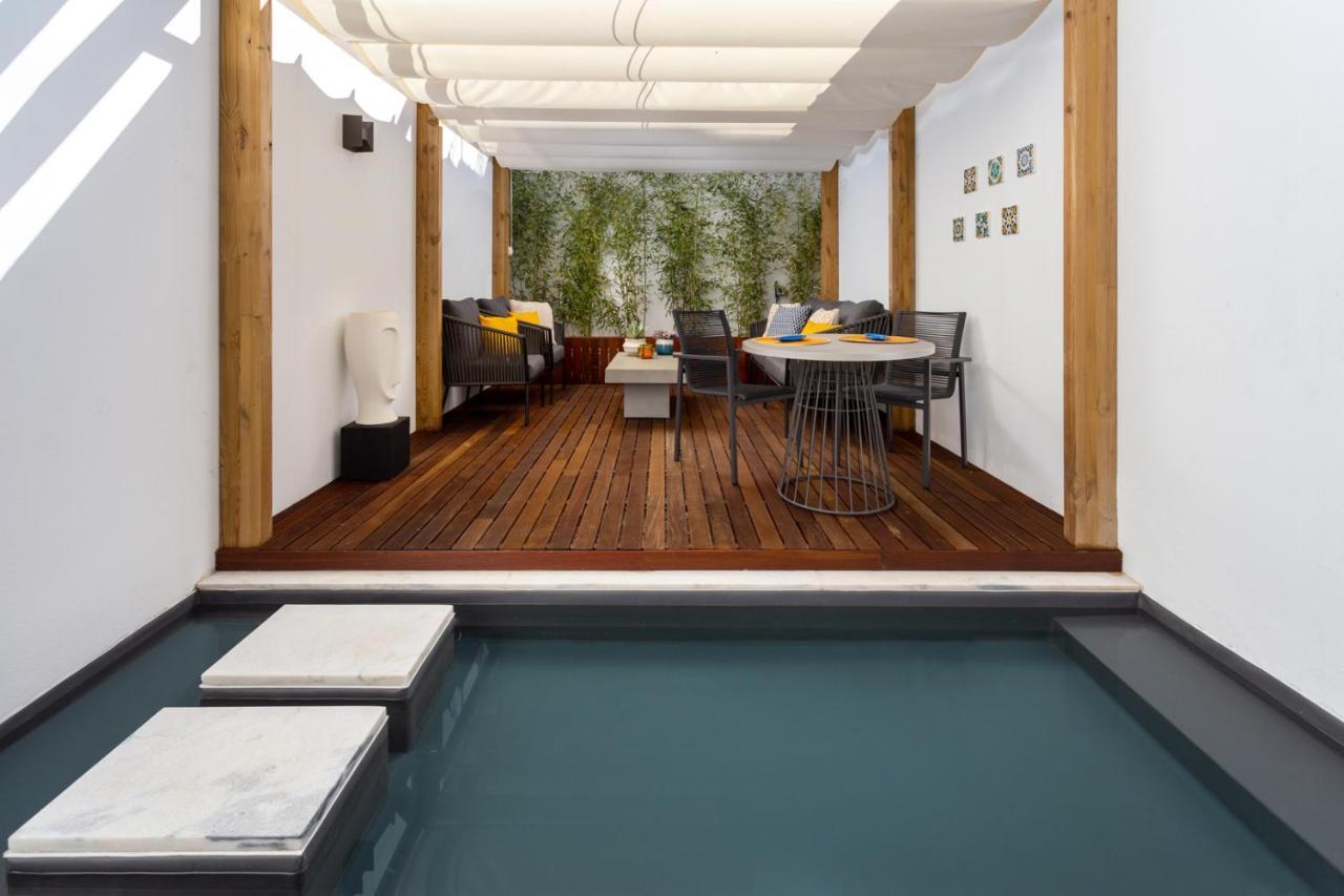 Stupendo- Two Rooms, Patio With Refreshing Pond-Center-Air Conditioning-Free Park Lisboa Εξωτερικό φωτογραφία