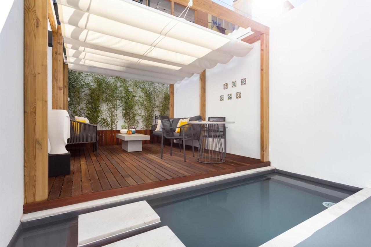 Stupendo- Two Rooms, Patio With Refreshing Pond-Center-Air Conditioning-Free Park Lisboa Εξωτερικό φωτογραφία