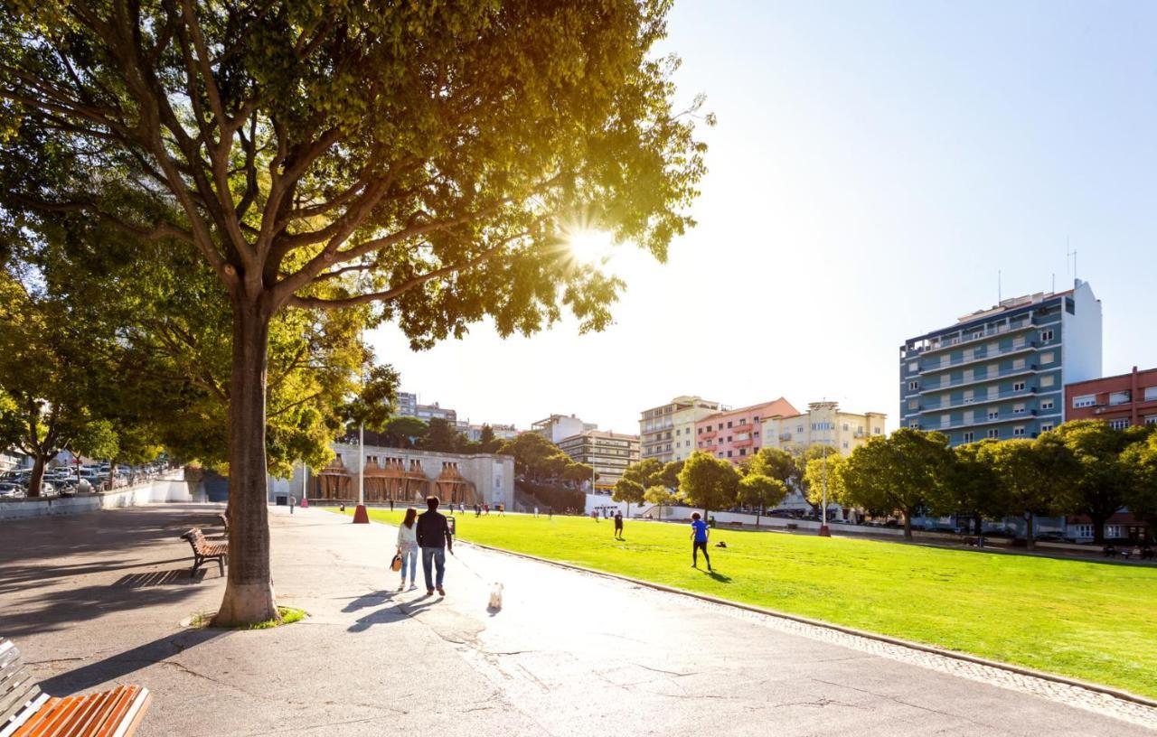 Stupendo- Two Rooms, Patio With Refreshing Pond-Center-Air Conditioning-Free Park Lisboa Εξωτερικό φωτογραφία